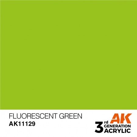 AK Interactive - 3rd Gen - Fluorescent Green 17ml