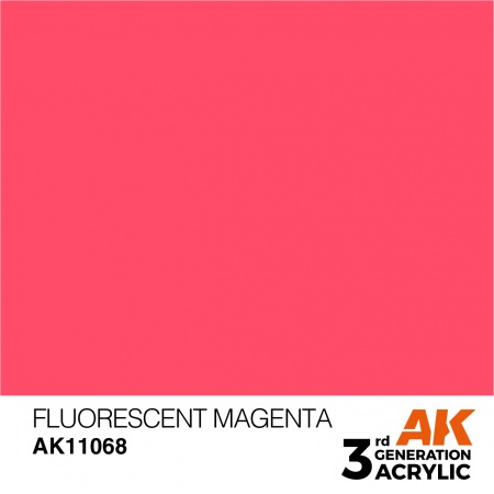 AK Interactive - 3rd Gen - Fluorescent Magenta 17ml