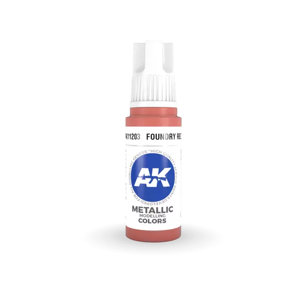 AK Interactive - 3rd Gen - Foundry Red 17ml