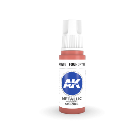 AK Interactive - 3rd Gen - Foundry Red 17ml