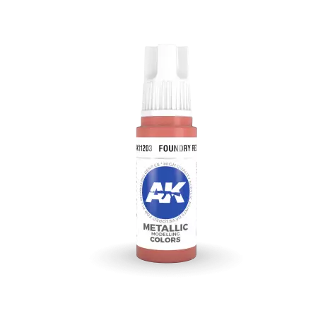 AK Interactive - 3rd Gen - Foundry Red 17ml
