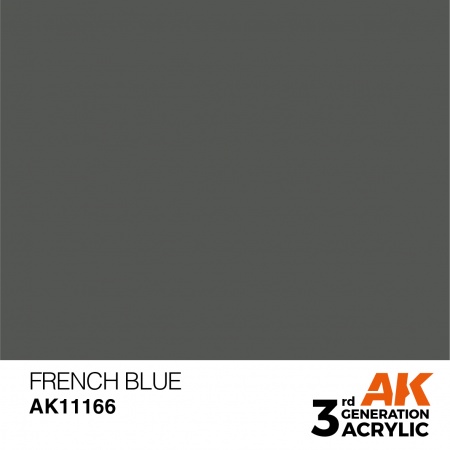 AK Interactive - 3rd Gen - French Blue 17ml