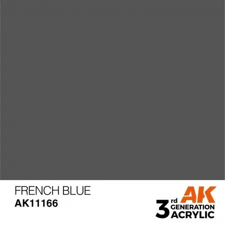 AK Interactive - 3rd Gen - French Blue 17ml