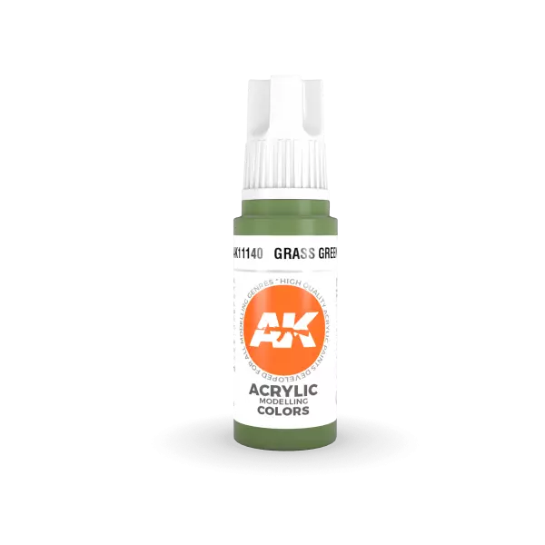 AK Interactive - 3rd Gen - Grass Green 17ml