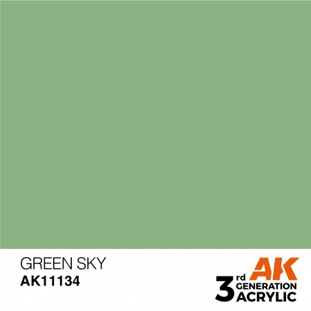 AK Interactive - 3rd Gen - Green Sky 17ml