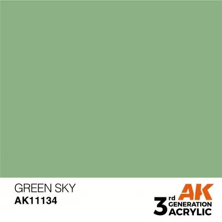 AK Interactive - 3rd Gen - Green Sky 17ml