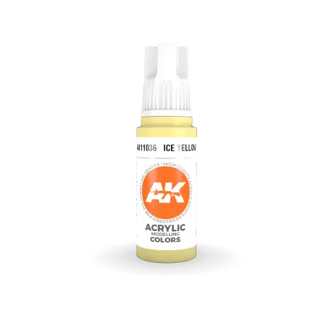 AK Interactive - 3rd Gen - Ice Yellow 17ml