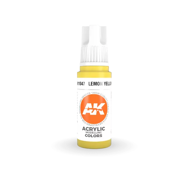 AK Interactive - 3rd Gen - Lemon Yellow 17ml