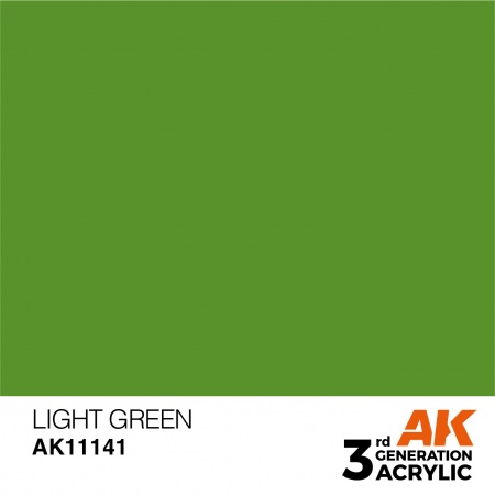 AK Interactive - 3rd Gen - Light Green 17ml