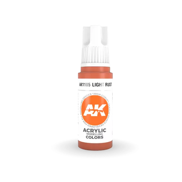AK Interactive - 3rd Gen - Light Rust 17ml