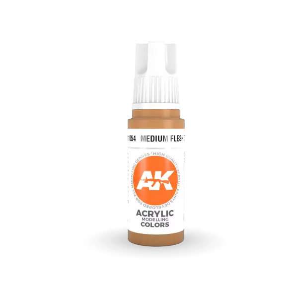 AK Interactive - 3rd Gen - Medium Flesh Tone 17ml