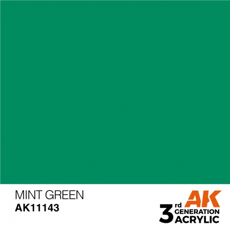 AK Interactive - 3rd Gen - Mint Green 17ml