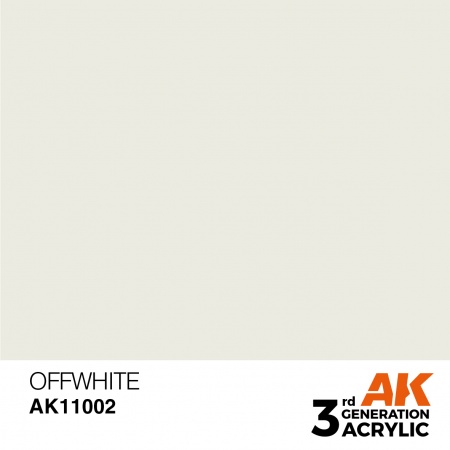 AK Interactive - 3rd Gen - Offwhite 17ml