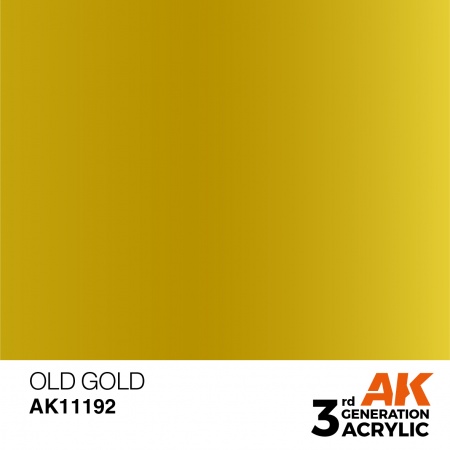 AK Interactive - 3rd Gen - Old Gold 17ml