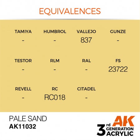 AK Interactive - 3rd Gen - Pale Sand 17ml
