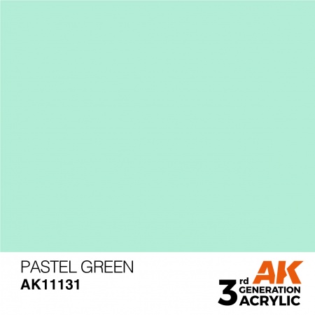AK Interactive - 3rd Gen - Pastel Green 17ml