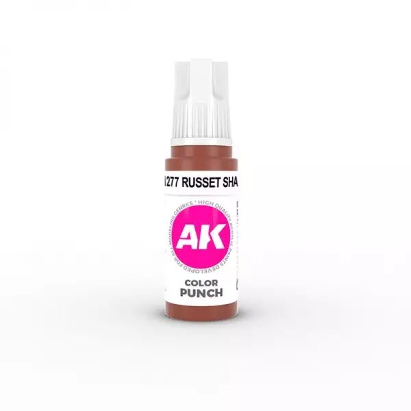 Ak Interactive - 3Rd Gen - Russet Shadow Color Punch 17 Ml