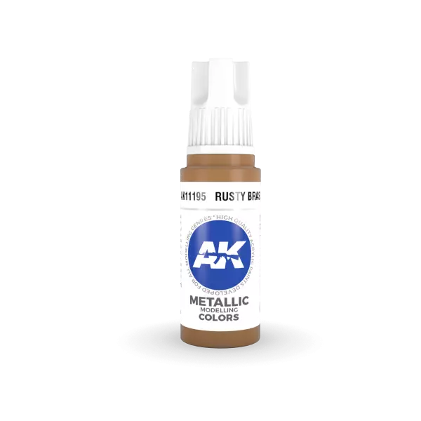 AK Interactive - 3rd Gen - Rusty Brass 17ml