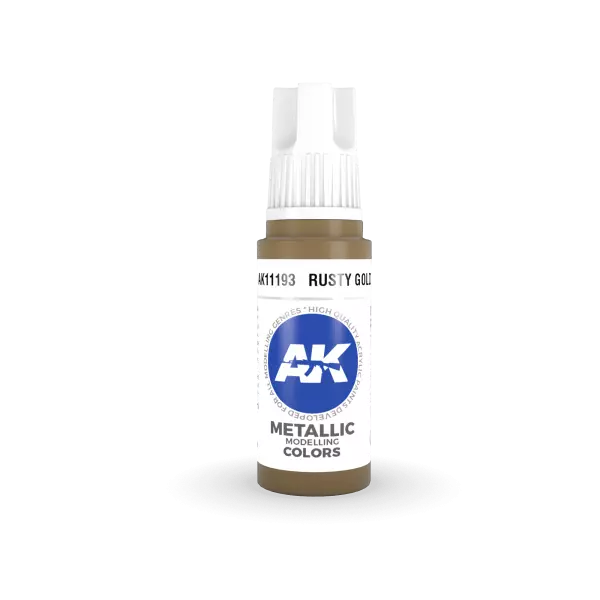 AK Interactive - 3rd Gen - Rusty Gold 17ml