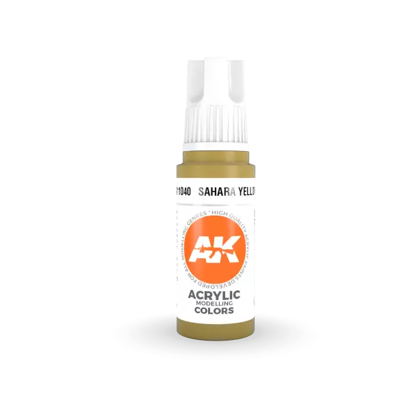 AK Interactive - 3rd Gen - Sahara Yellow 17ml