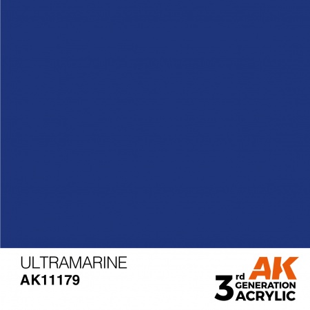 AK Interactive - 3rd Gen - Ultramarine 17ml