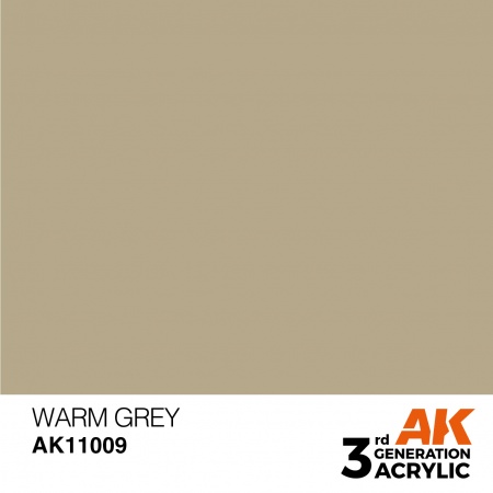 AK Interactive - 3rd Gen - Warm Grey 17ml