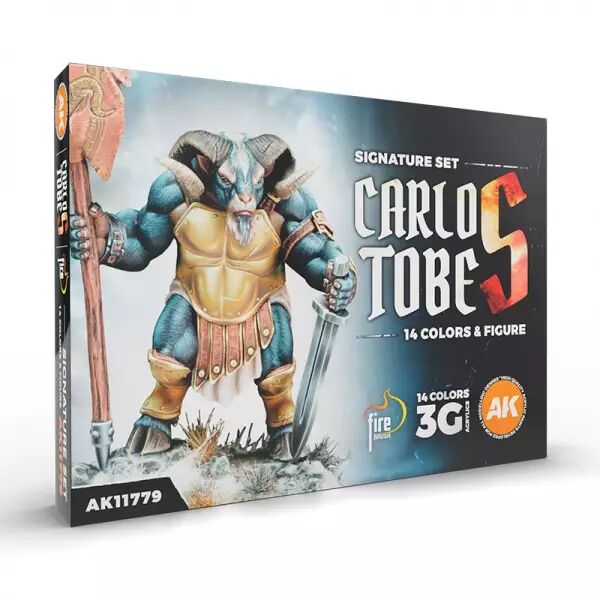 Ak Interactive - 3Rd Gen Set - Signature Set Carlos Tobes
