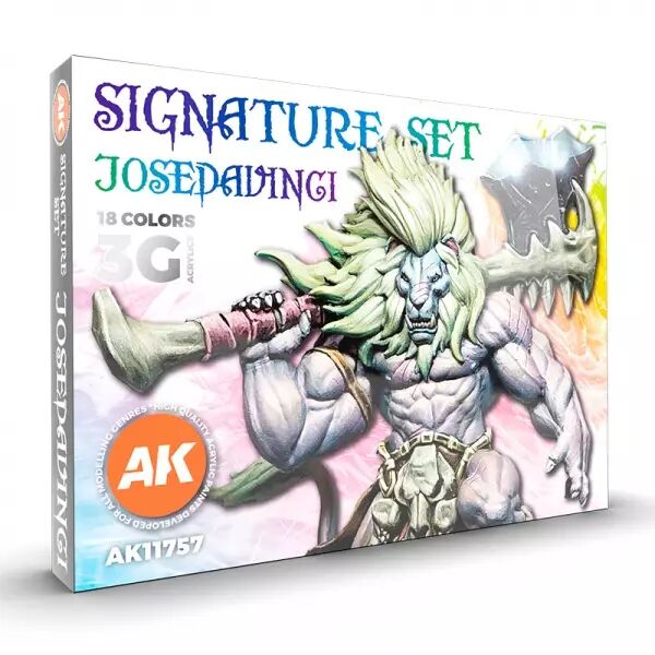 Ak Interactive - 3Rd Gen Set - Signature Set Jose Davinci