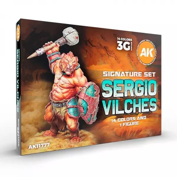 Ak Interactive - 3Rd Gen Set - Signature Set Sergio Vilches 