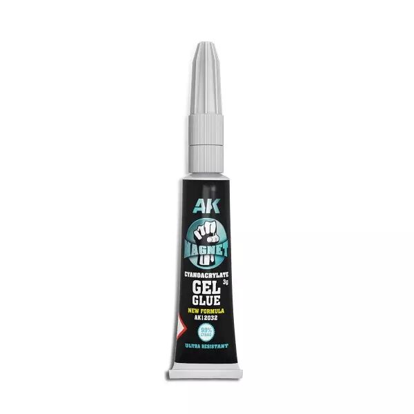 Ak Interactive - Auxiliaires - Magnet : Cyanoacrylate Standard Ultra-R�sistante (3g)