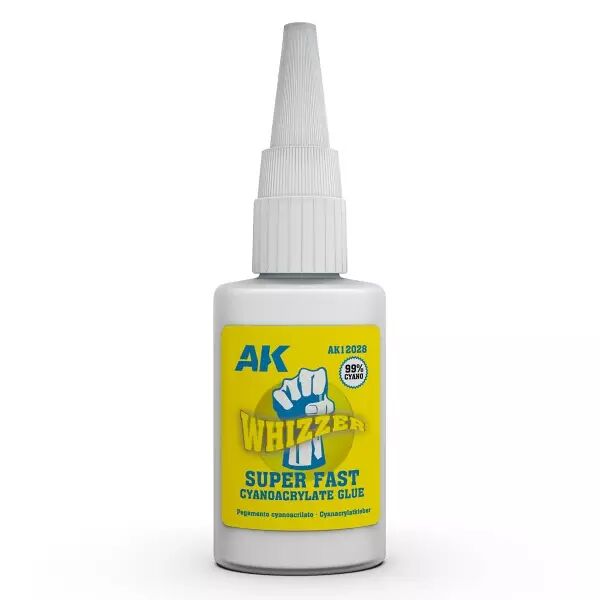 Ak Interactive - Auxiliaires - Whizzer : Cyanoacrylate Super Rapide Basse Densit� (20g)