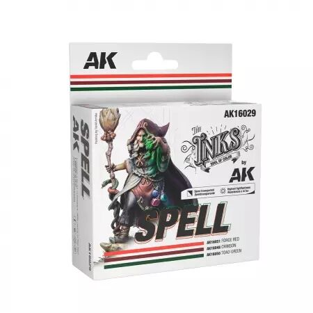 Ak Interactive - Ink set - Spell