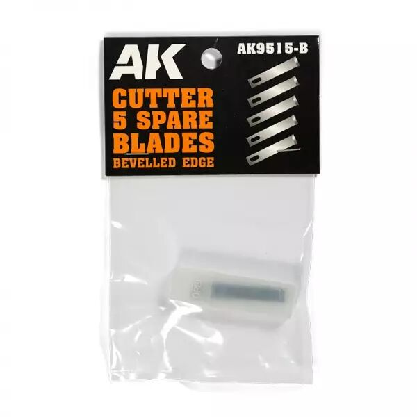 Ak Interactive - Outils - 5 Spare Blades for AK Hobby Knife