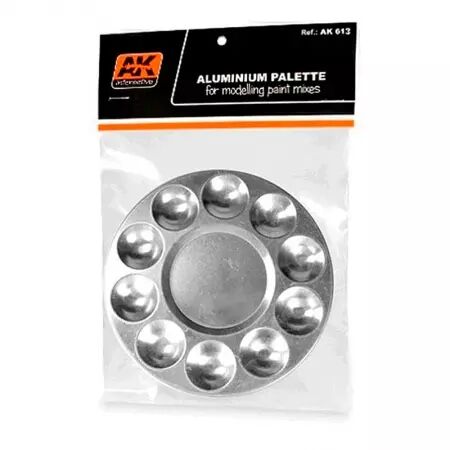Ak Interactive - Outils - Palette Aluminium 10 Trous
