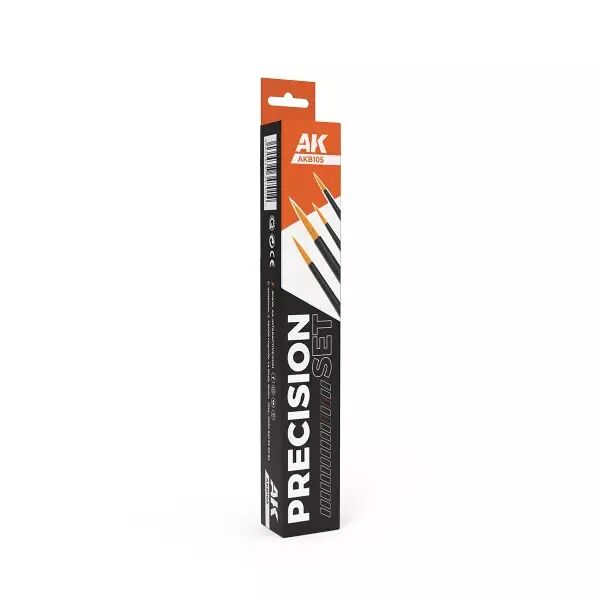 Ak Interactive - Pinceau - Precision Brushes Set 