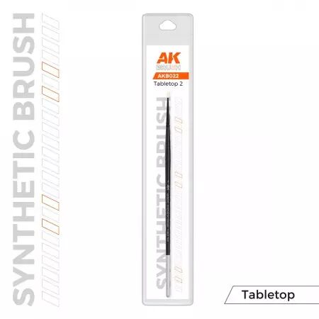 Ak Interactive - Pinceau - Table Top Brush - Taille 2
