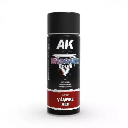 Ak Interactive - Wargame Colors - Vampire Red Spray 400Ml