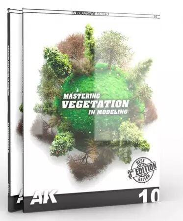 AK Learning 10 : Mastering Vegetation in Modeling (English) - Livre - AK Interactive