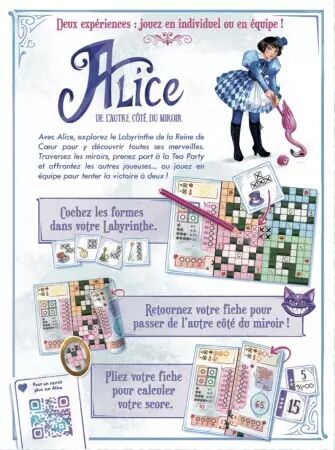 Alice : de l\'Autre Cote du Miroir - Christine Alcouffe, Ludovic Maublanc - Lumberjacks