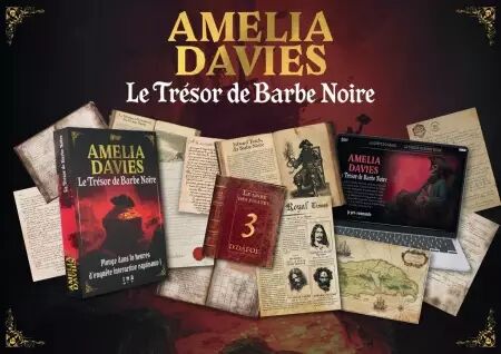 Amelia Davies : Le Tresor De Barbe Noire - Simon Couasse, Adrien Nivaggioli - Unsolved Hunts