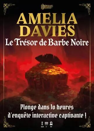 Amelia Davies : Le Tresor De Barbe Noire - Simon Couasse, Adrien Nivaggioli - Unsolved Hunts