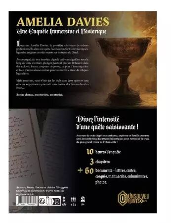 Amelia Davies et la Quête du Graal - Unsolved Enigmas 