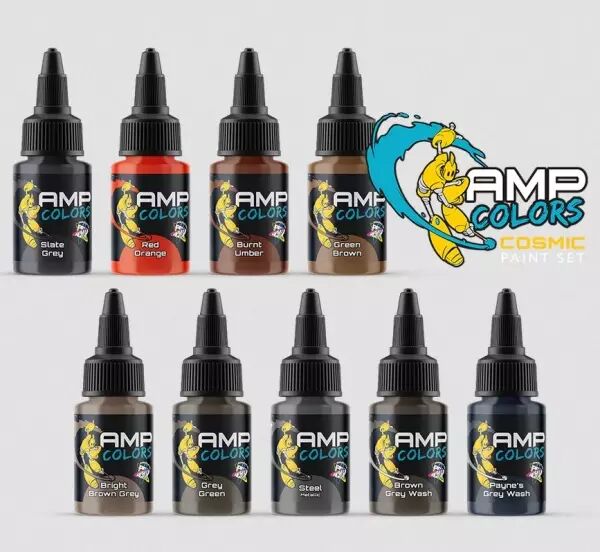 AMP Colors Cosmic Paint Set #1 - Pro Acryl - Monument Hobbies