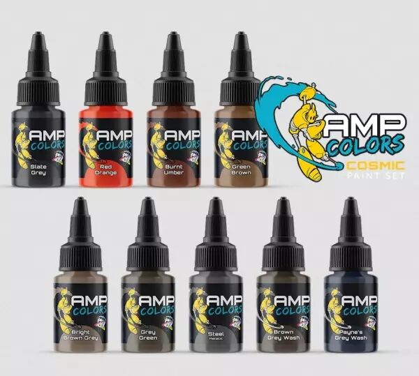AMP Colors Cosmic Paint Set #2 - Pro Acryl - Monument Hobbies