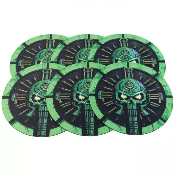Ancient Evil - Rubber zones (objectifs) for Warhammer 40k