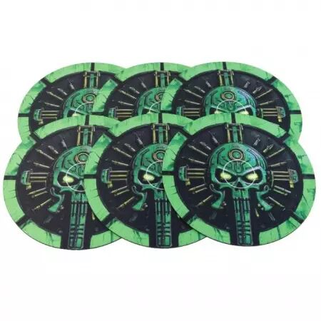 Ancient Evil - Rubber zones (objectifs) for Warhammer 40k