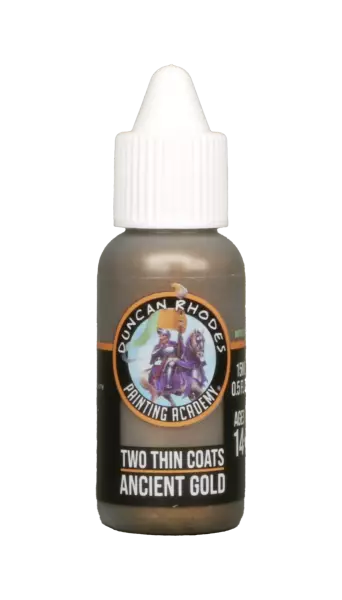 Ancient Gold - Metallic - Two Thin Coats