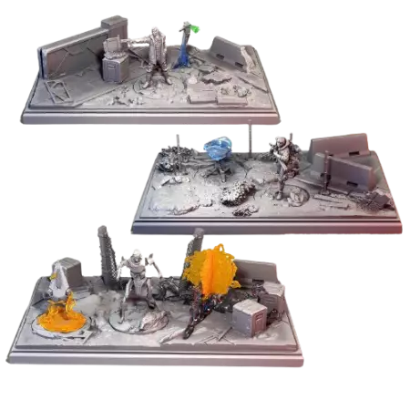  Apex Legends : Le Jeu De Plateau - Extension Diorama Pour L\'extension Squad 1  -  Glass Cannon