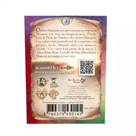 Arackhan Wars Saison 1  Extension Ombre Dansante 