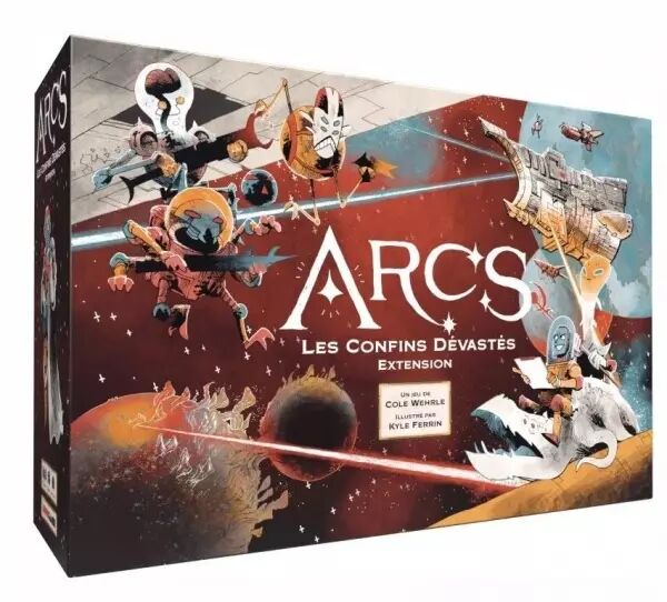  Arcs : Les Confins D�vast�s (Extension) -  Cole Wehrle